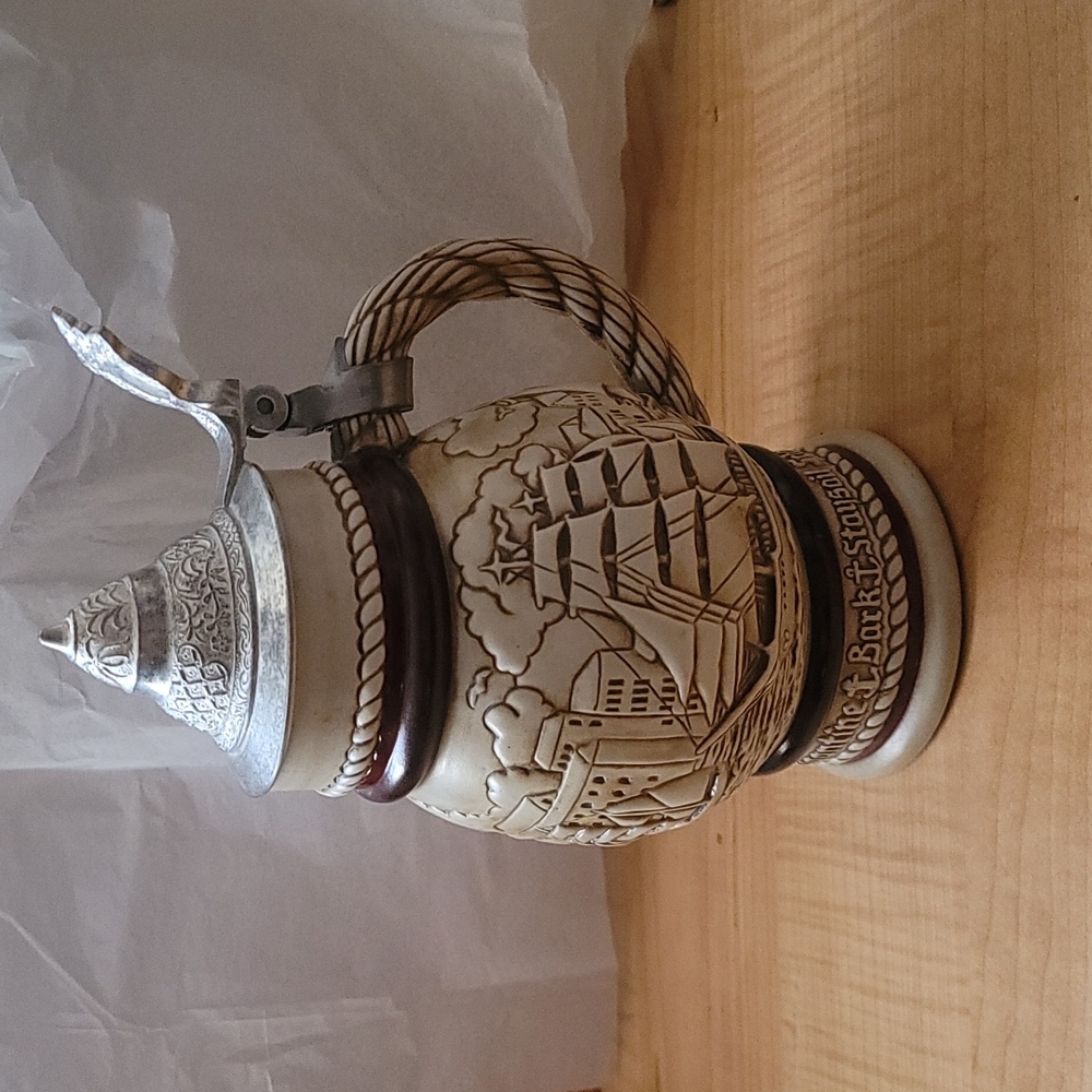 Avon Collectable Numbered Stein 1977 Ships